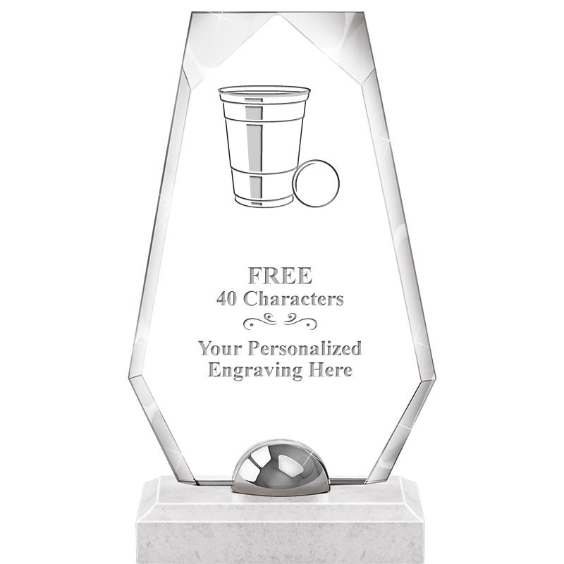 9.5" TURIN TRAPEZOID CRYSTAL