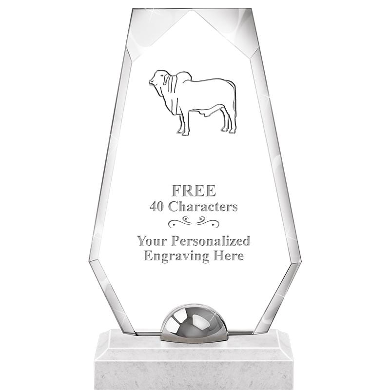 9.5" TURIN TRAPEZOID CRYSTAL