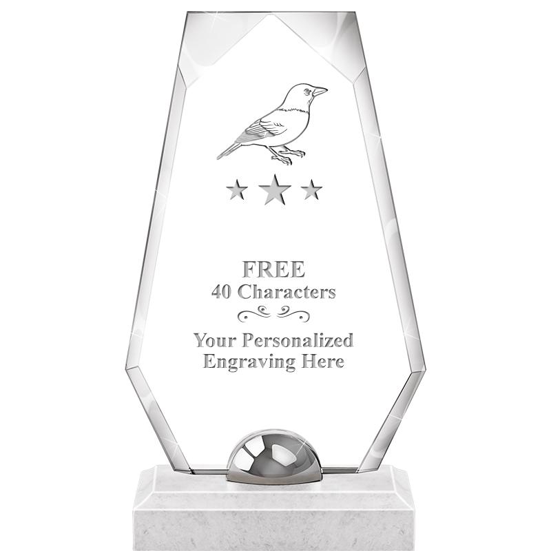 9.5" TURIN TRAPEZOID CRYSTAL