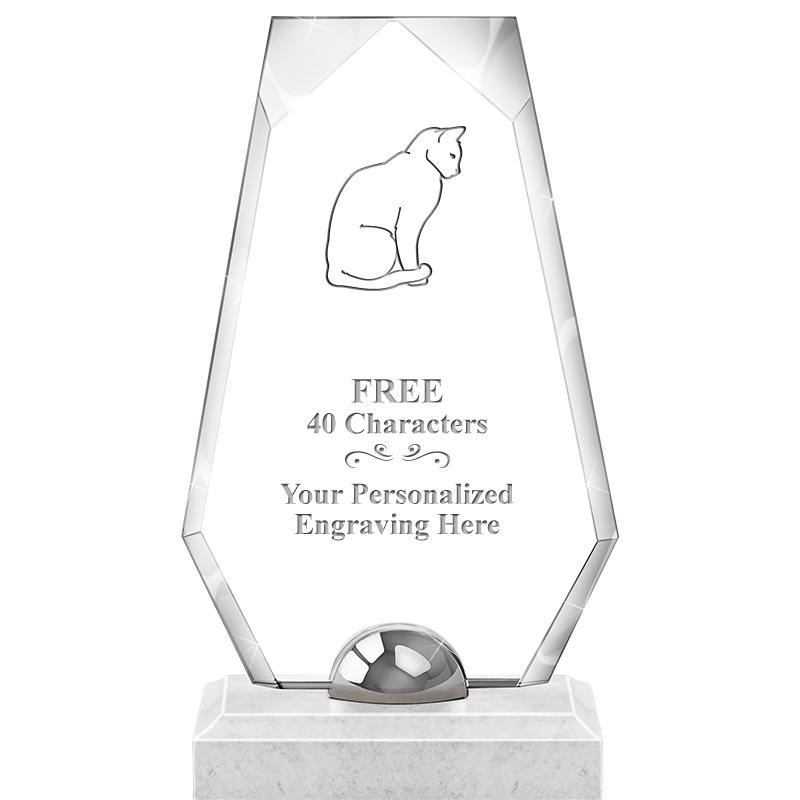 9.5" TURIN TRAPEZOID CRYSTAL