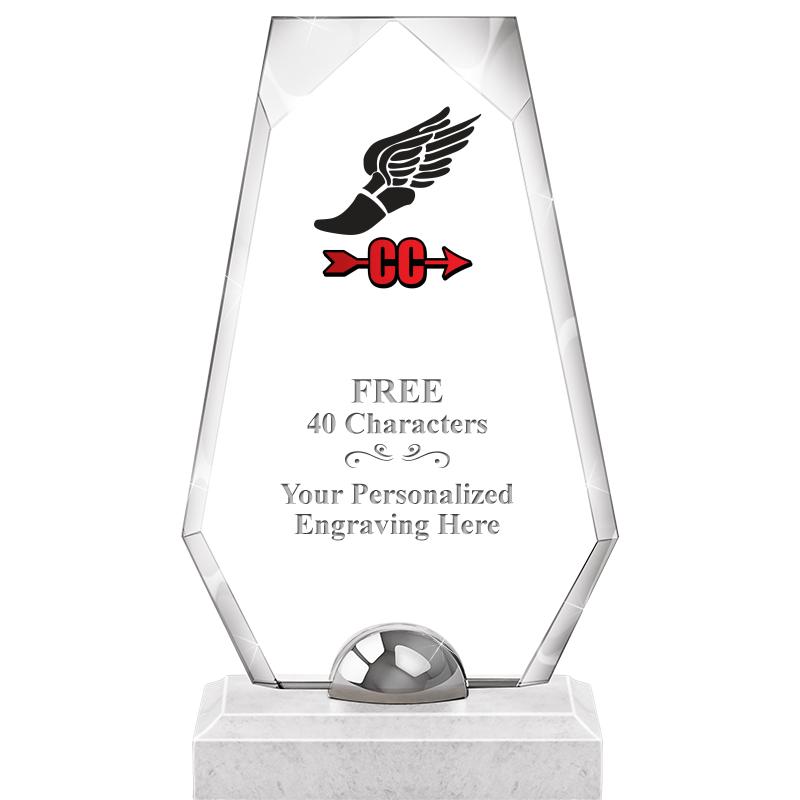 9.5" TURIN TRAPEZOID CRYSTAL