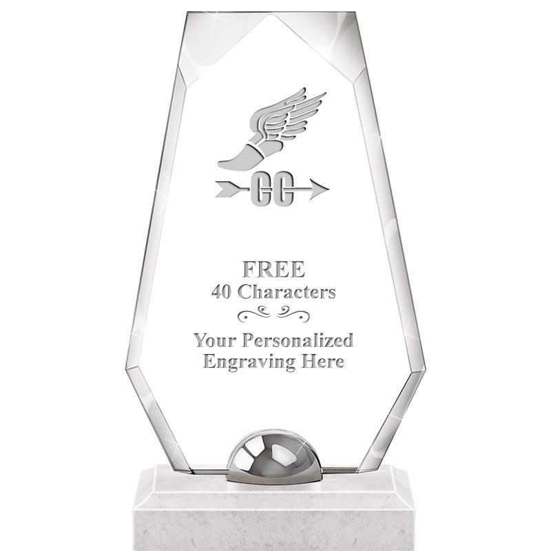 9.5" TURIN TRAPEZOID CRYSTAL