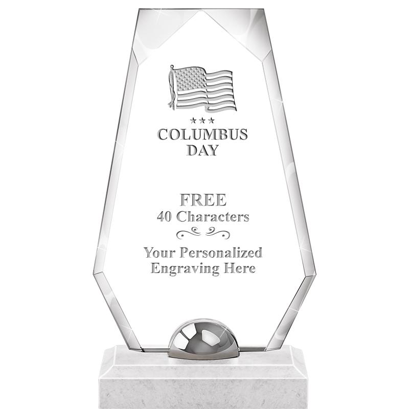 9.5" TURIN TRAPEZOID CRYSTAL