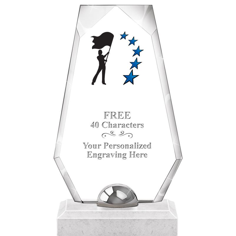 9.5" TURIN TRAPEZOID CRYSTAL