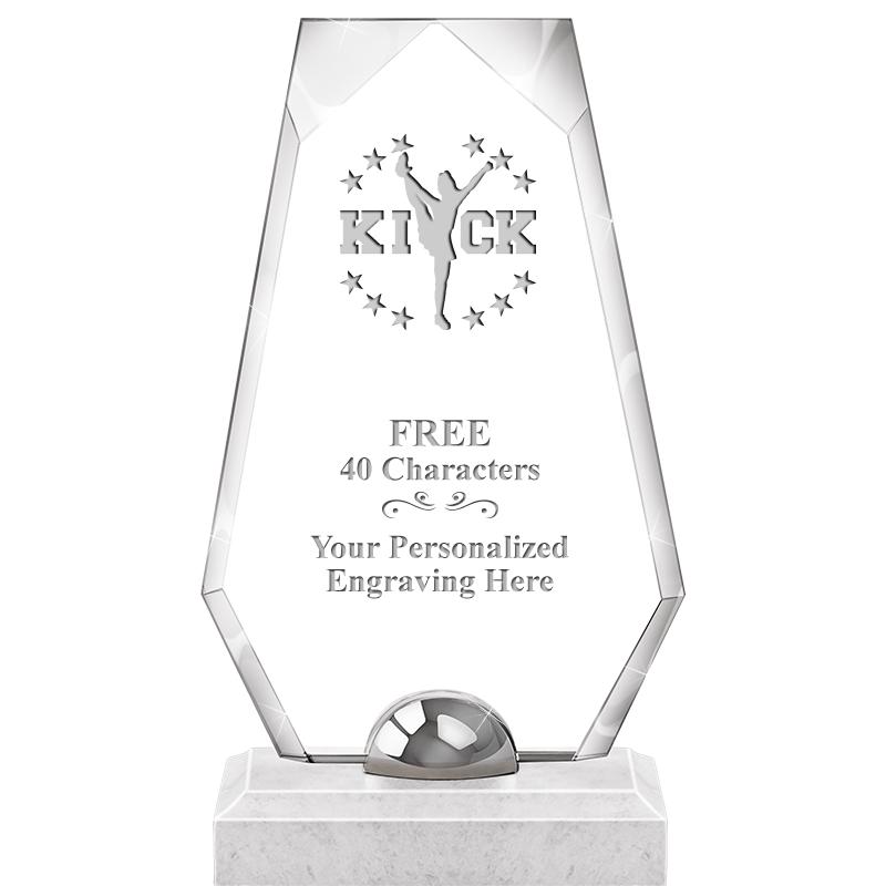 9.5" TURIN TRAPEZOID CRYSTAL