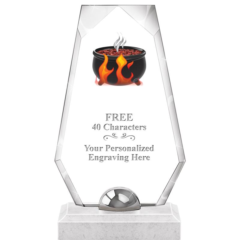 9.5" TURIN TRAPEZOID CRYSTAL