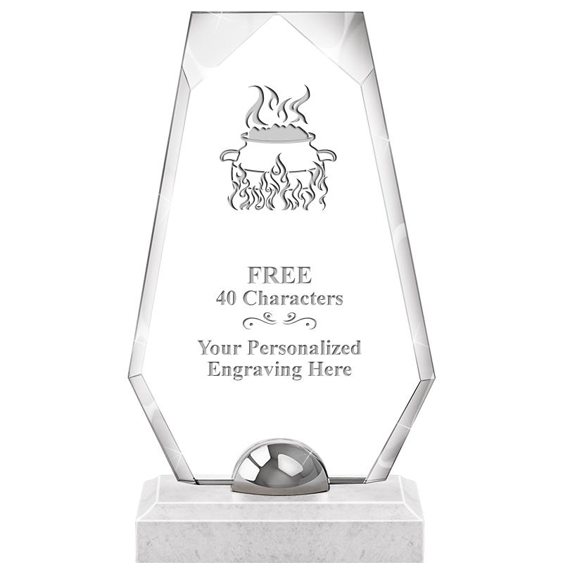 9.5" TURIN TRAPEZOID CRYSTAL