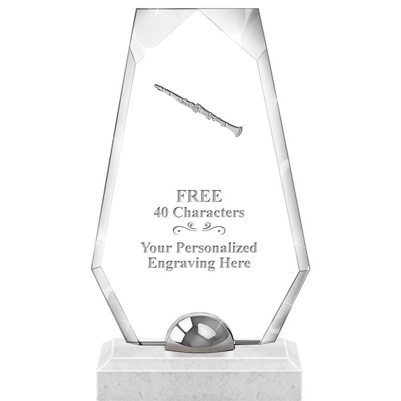 9.5" TURIN TRAPEZOID CRYSTAL