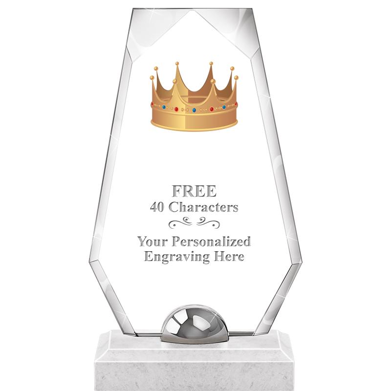 9.5" TURIN TRAPEZOID CRYSTAL