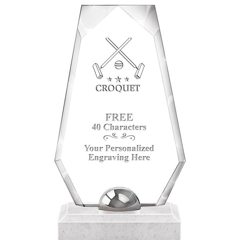 9.5" TURIN TRAPEZOID CRYSTAL