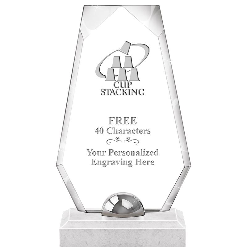 9.5" TURIN TRAPEZOID CRYSTAL