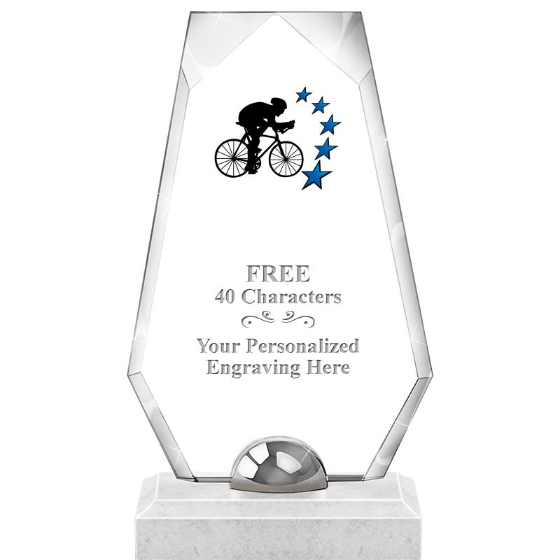 9.5" TURIN TRAPEZOID CRYSTAL