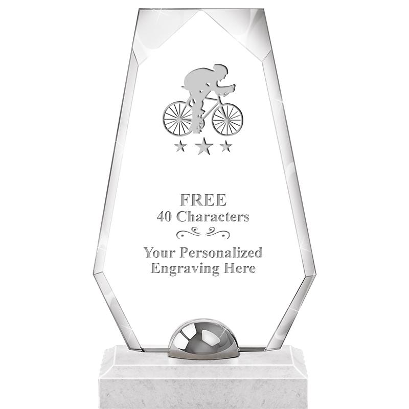 9.5" TURIN TRAPEZOID CRYSTAL