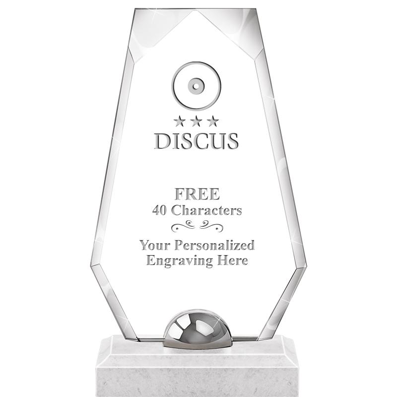 9.5" TURIN TRAPEZOID CRYSTAL