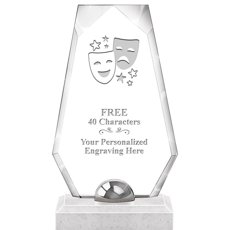 9.5" TURIN TRAPEZOID CRYSTAL