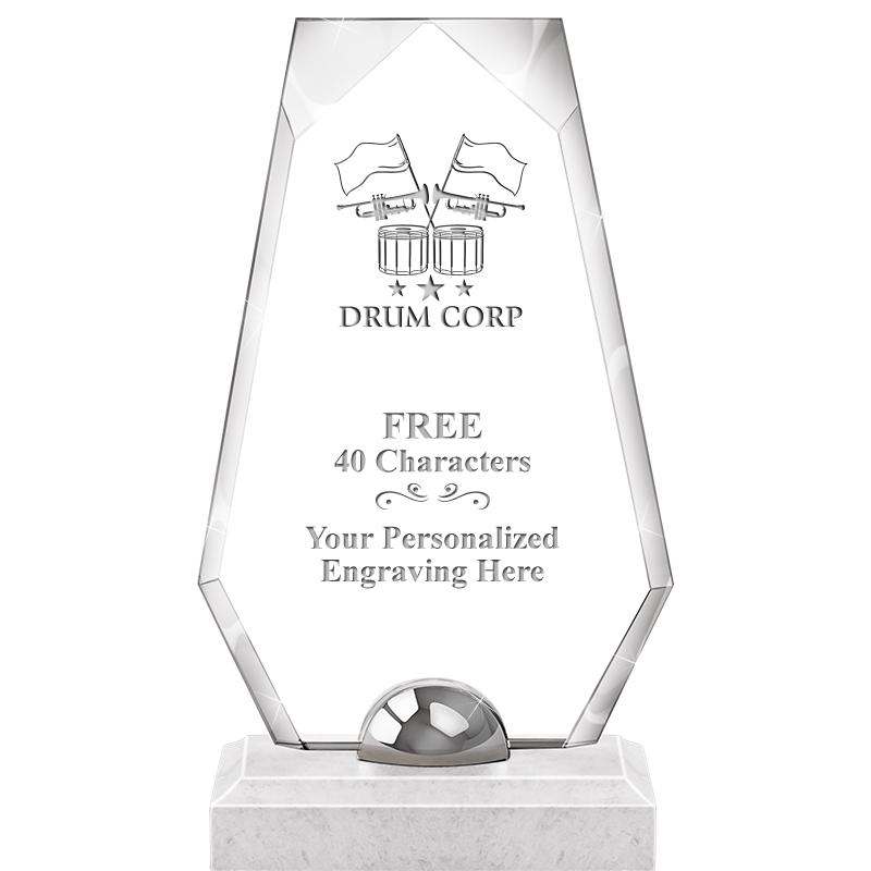 9.5" TURIN TRAPEZOID CRYSTAL