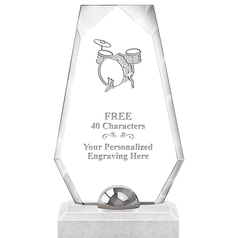 9.5" TURIN TRAPEZOID CRYSTAL