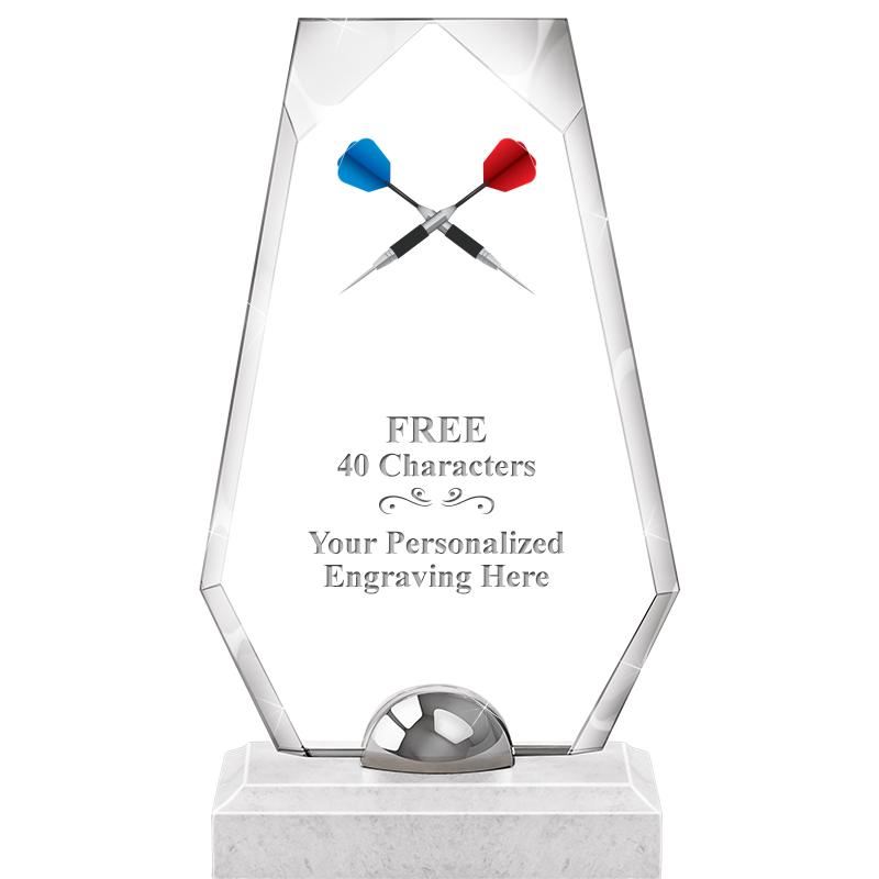 9.5" TURIN TRAPEZOID CRYSTAL