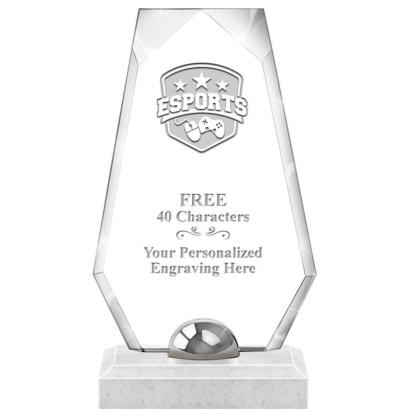 9.5" TURIN TRAPEZOID CRYSTAL