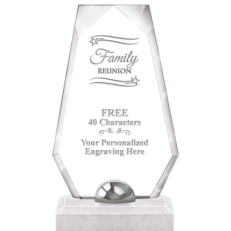 9.5" TURIN TRAPEZOID CRYSTAL