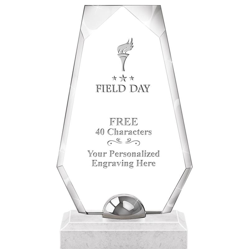 9.5" TURIN TRAPEZOID CRYSTAL