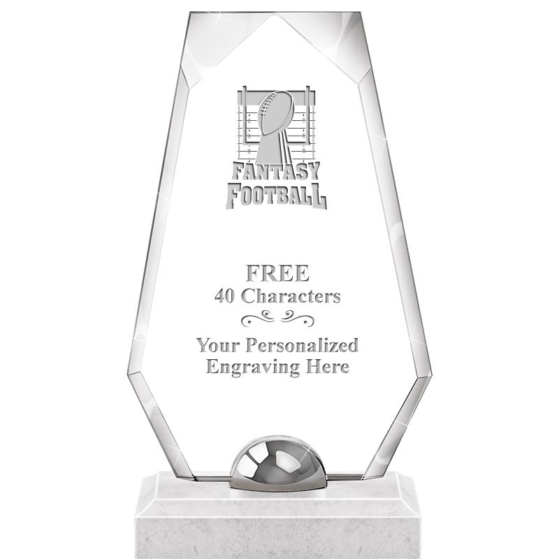 9.5" TURIN TRAPEZOID CRYSTAL