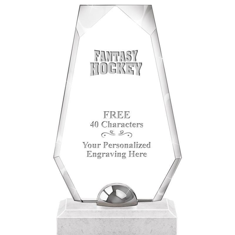 9.5" TURIN TRAPEZOID CRYSTAL