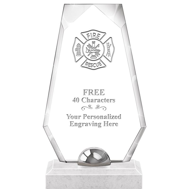 9.5" TURIN TRAPEZOID CRYSTAL