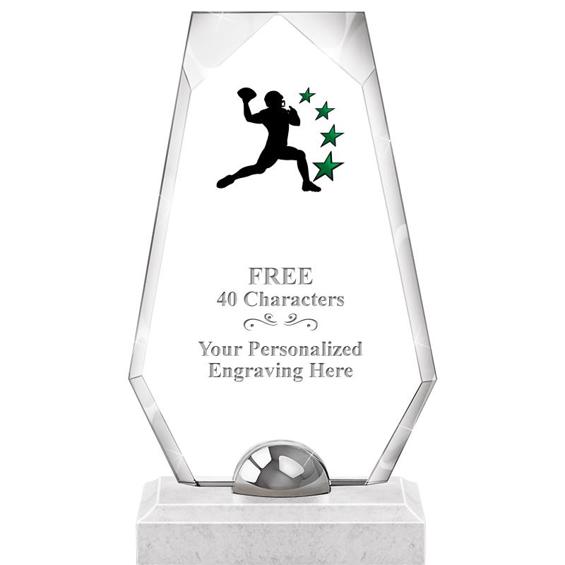 9.5" TURIN TRAPEZOID CRYSTAL