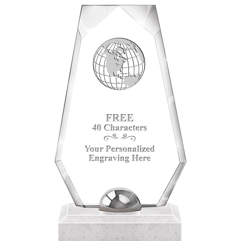 9.5" TURIN TRAPEZOID CRYSTAL