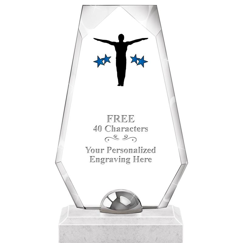 9.5" TURIN TRAPEZOID CRYSTAL