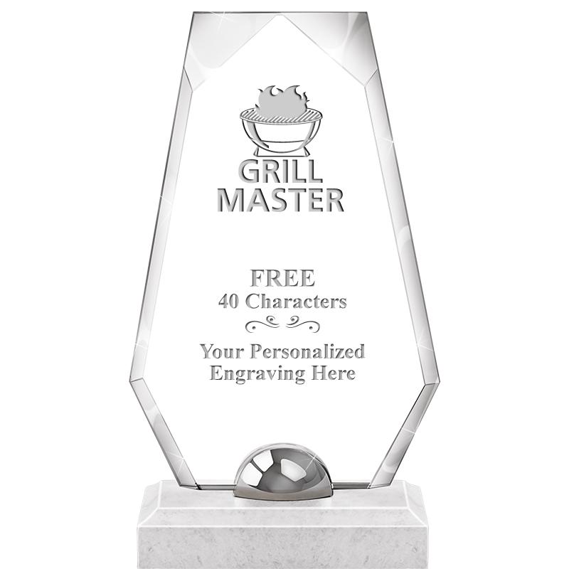 9.5" TURIN TRAPEZOID CRYSTAL