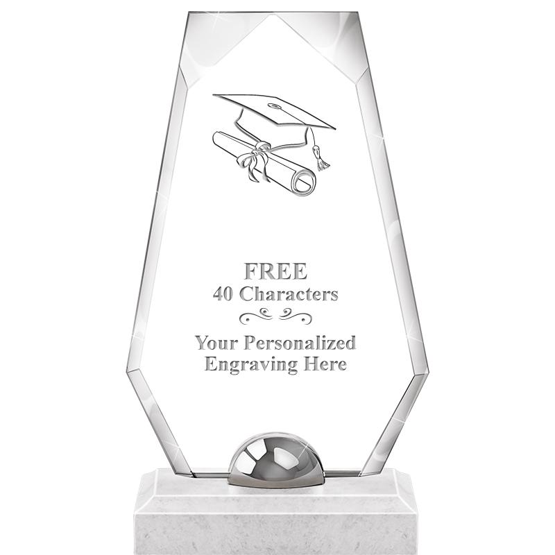 9.5" TURIN TRAPEZOID CRYSTAL