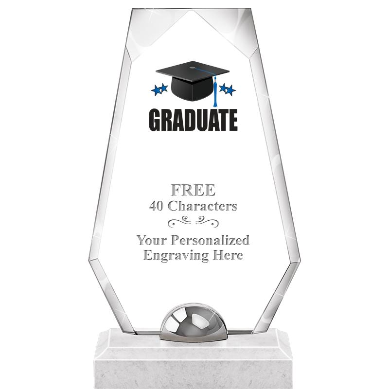 9.5" TURIN TRAPEZOID CRYSTAL