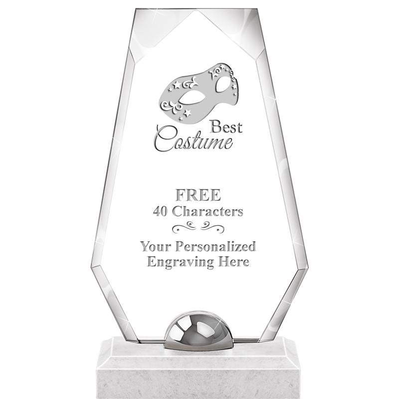 9.5" TURIN TRAPEZOID CRYSTAL