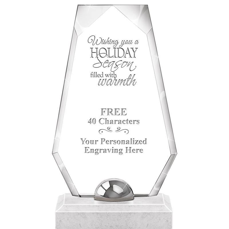 9.5" TURIN TRAPEZOID CRYSTAL