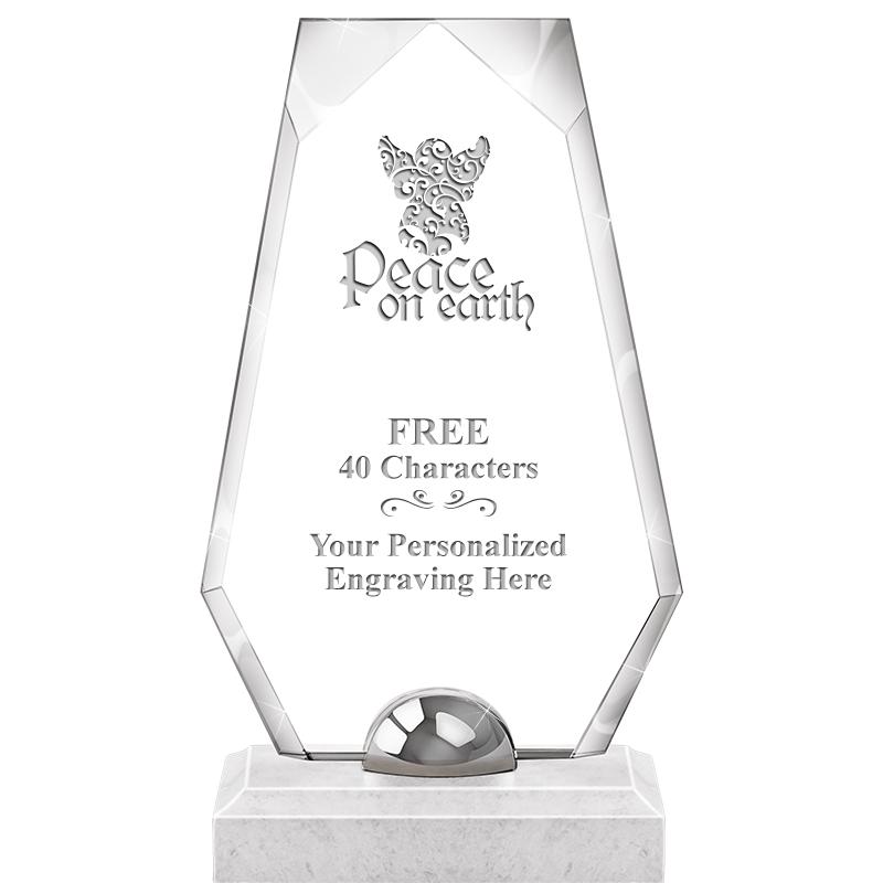 9.5" TURIN TRAPEZOID CRYSTAL