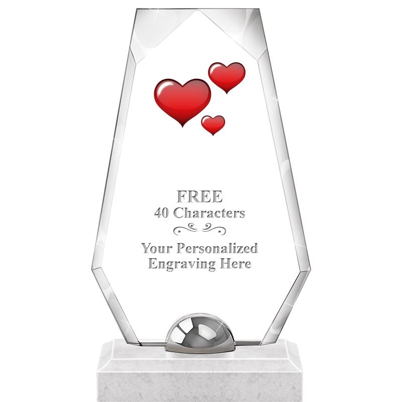 9.5" TURIN TRAPEZOID CRYSTAL