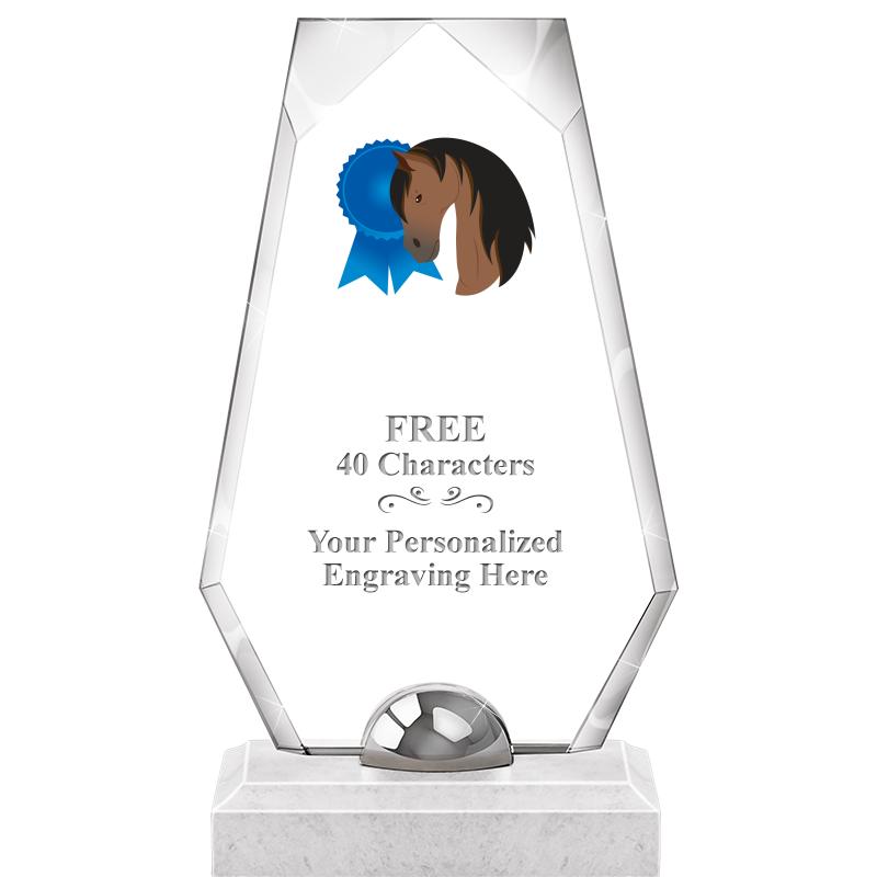 9.5" TURIN TRAPEZOID CRYSTAL