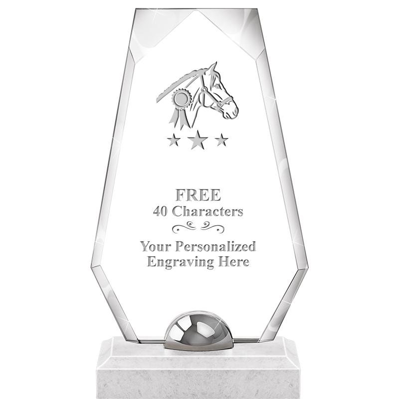 9.5" TURIN TRAPEZOID CRYSTAL