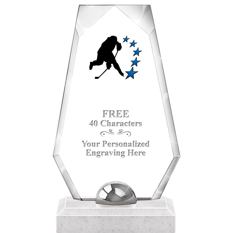 9.5" TURIN TRAPEZOID CRYSTAL