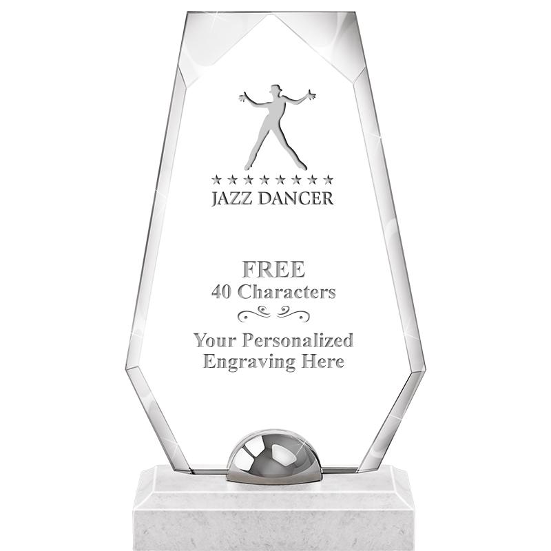 9.5" TURIN TRAPEZOID CRYSTAL