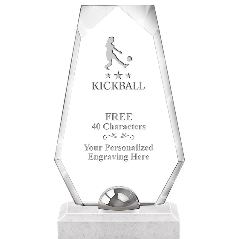 9.5" TURIN TRAPEZOID CRYSTAL