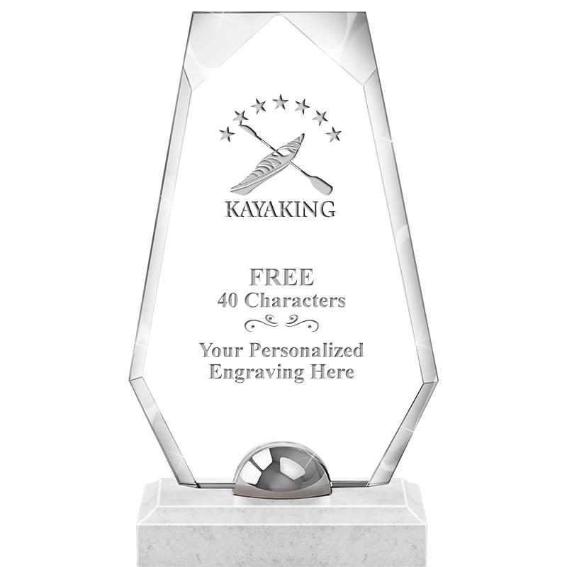 9.5" TURIN TRAPEZOID CRYSTAL