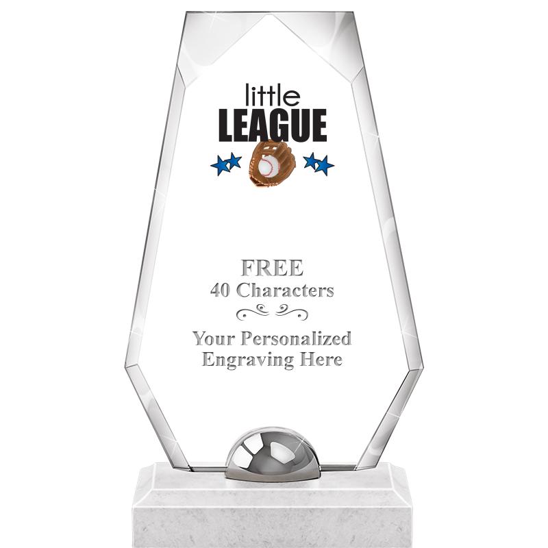 9.5" TURIN TRAPEZOID CRYSTAL