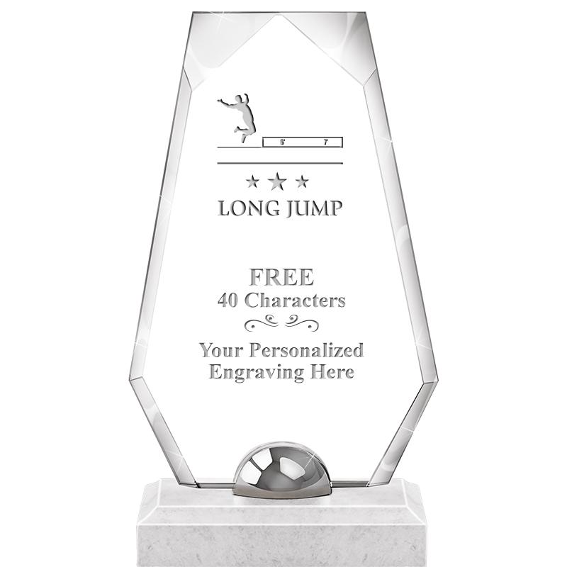 9.5" TURIN TRAPEZOID CRYSTAL