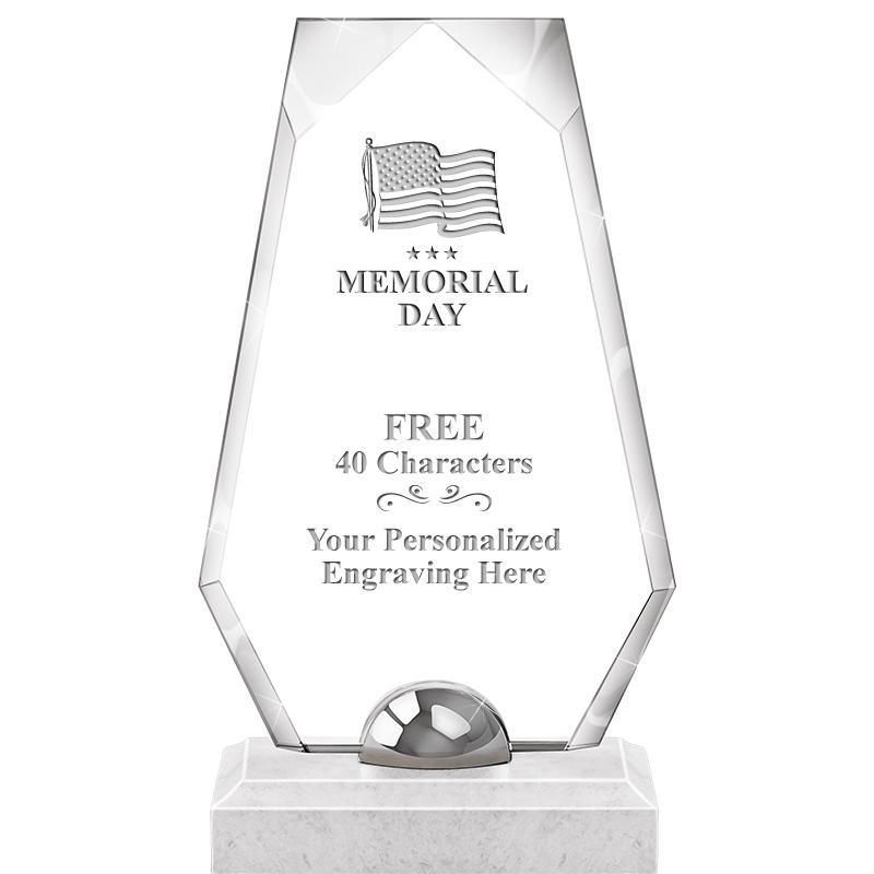 9.5" TURIN TRAPEZOID CRYSTAL