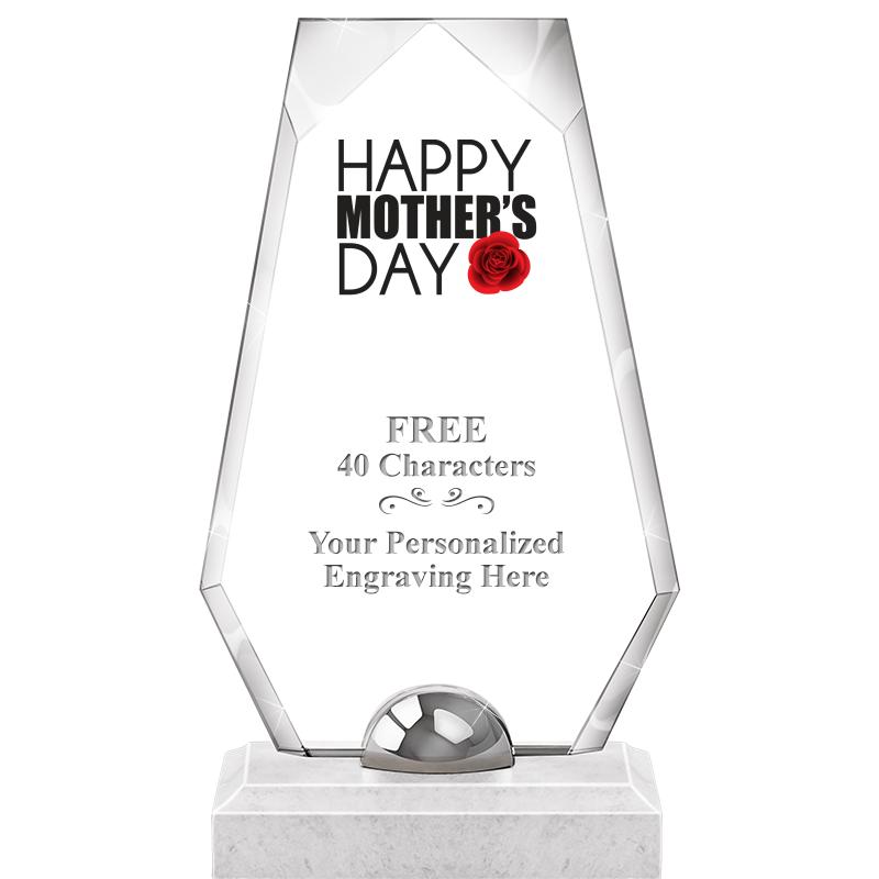 9.5" TURIN TRAPEZOID CRYSTAL