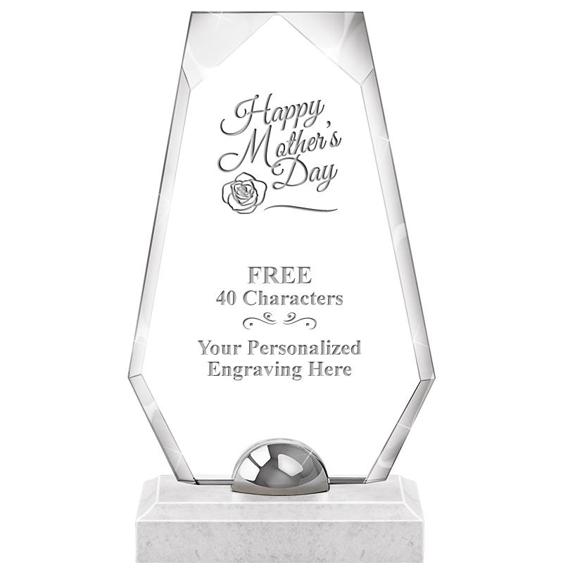 9.5" TURIN TRAPEZOID CRYSTAL