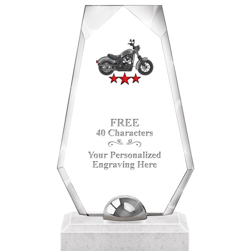 9.5" TURIN TRAPEZOID CRYSTAL